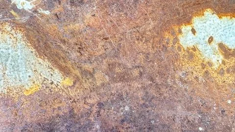 Close up view of rusty metal texture background Foto stock