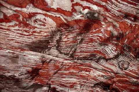Close-up view of a sandstone wall inside a temple in Petra, Jordan Stock Photos