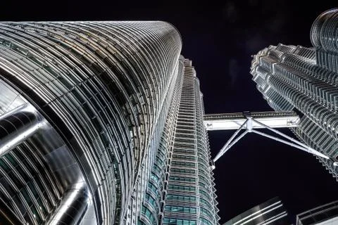 Close up view of skyscrapper 스톡 사진