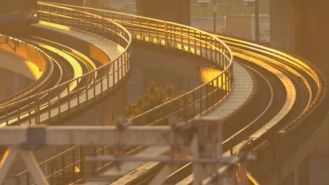 Close up view of Skytrain Stock Footage 99521176