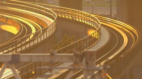 Close up view of Skytrain Video stock 99521213