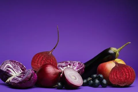 Close view sliced cabbage onions Stockfoto's