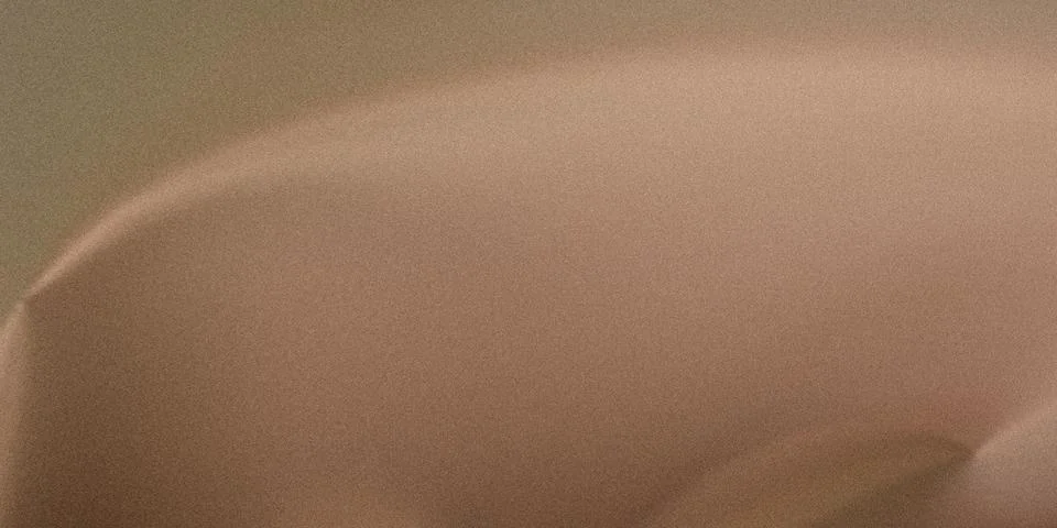 Close-up view of a smooth, light brown surface with subtle gradients Ilustração Stock