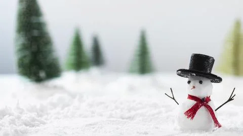 Close up view snowman concept. High quality photo Stock Photos