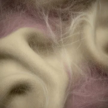Close-up view of soft fabric showing smooth textures and threads in a blend.. Stock-Illustration
