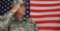 Close View Soldier Saluting Military Official Ceremony Country Independence Day 4k or 4k+ Resolution