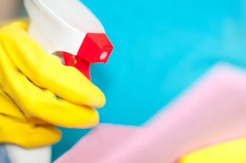 Close up view of sprayer Stock Photos