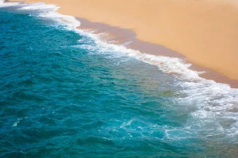 Close up view of summer beach 스톡 사진