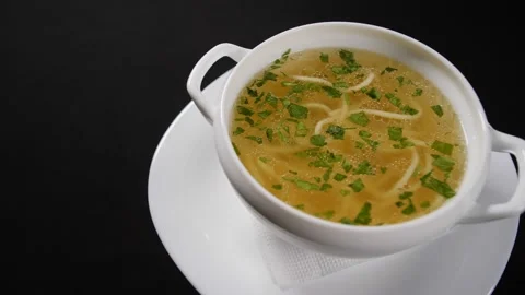 Close up view tasty bouillon Stock Footage 139991124