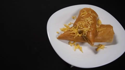 Close up view tasty cake Stock Footage 139990780