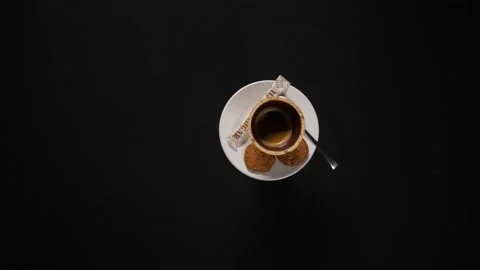 Close up view tasty coffee Stock Footage 139991233