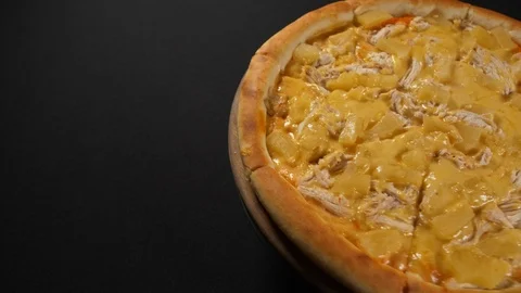 Close up view tasty pizza Stock Footage 121914080