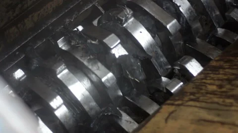 Close up view of tire shredding Stock Footage 46992356