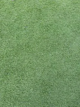 Close-Up View of Vibrant Artificial Grass Surface Stock Photos