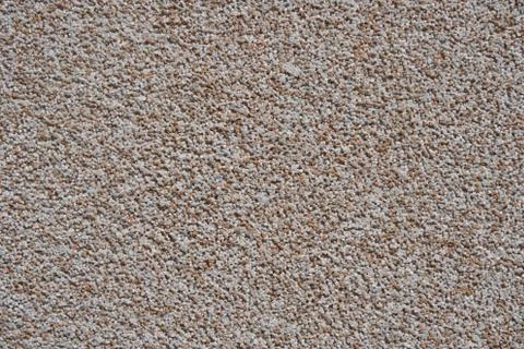 Close view of the wall surface, decorative finishing, heat insulation granule Stock Photos