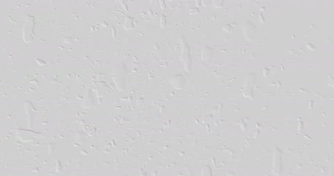 Close up view of water drops falling on glass Stock Footage 114841712