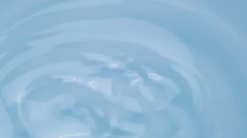 Close up view on Water texture with water drops on the water overlay effect for Stock Footage 197046441