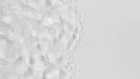 Close up view on Water texture with waves on the water overlay effect for video Stock Footage 200978984