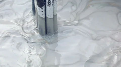 Close-up view of well boring process Video stock 36296478