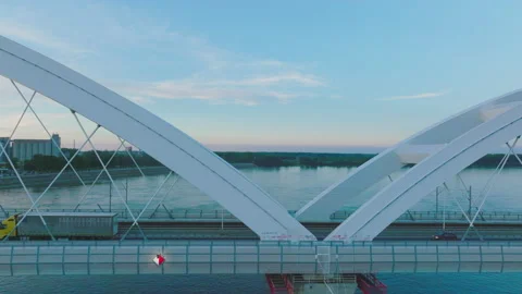 Close-up view of zezelj bridge 스톡 동영상 216910136