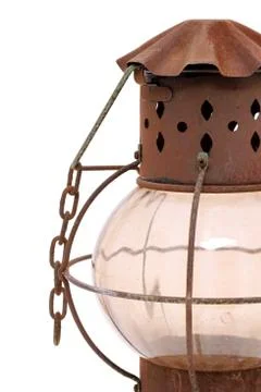 Close up of vintage lantern Stock Photos