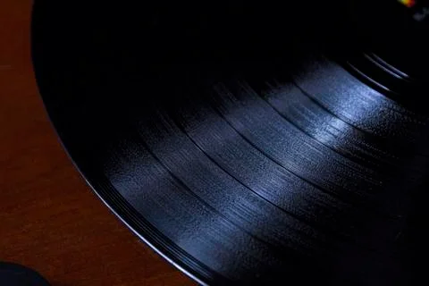 Close up of Vinyl Record Stock Photos