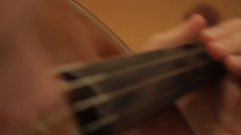 Close up Viola fingers moving fast Stock-Footage 86531681