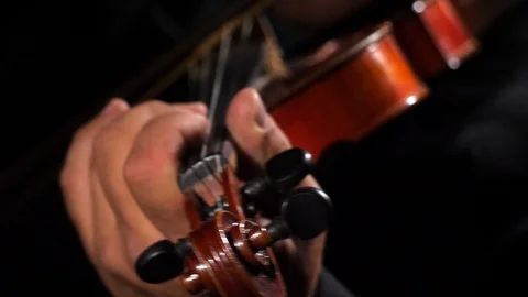 Close-up Violin Video stock 111962657
