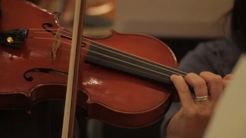 Close up Violin Player Stock-Footage 86529243