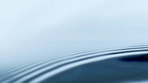 Close Up On Virtual Water Surface With Calm Waves Stock Footage 72314993