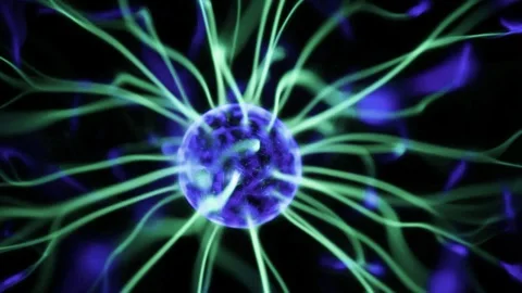 Close-up of virus cells or bacteria Stock Footage 127698407