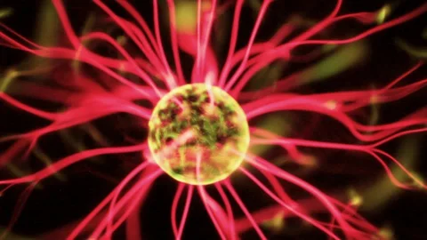 Close-up of virus cells or bacteria Stock Footage 127698548