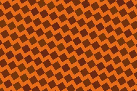 Close-up of waffle pattern with brown and orange colors Stock Illustration