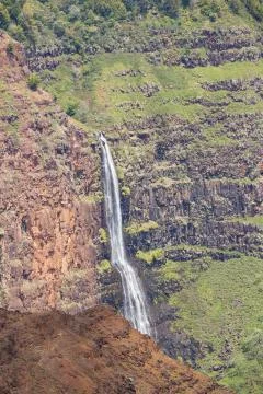 Close up of Waimea Falls Stock Photos