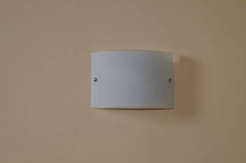 Close up of wall lamp Stock Photos