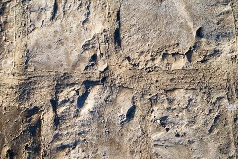 Close-up of a wall made up of square tiles Stock Photos