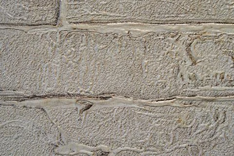 Close up wall. White breaks. Interesting texture. Stockfoto's