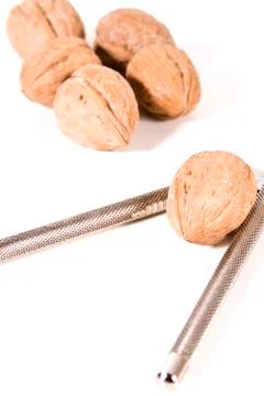 Close up on walnuts Foto stock