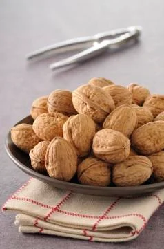 Close-up of Walnuts Stock Photos