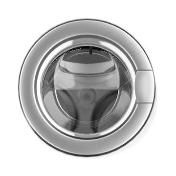 Close up of washing machine 스톡 일러스트