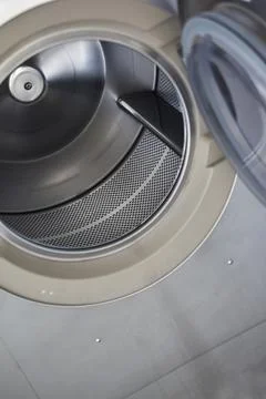 Close up of a washing machine Stock Photos
