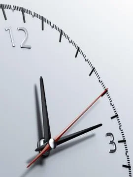 Close up of a watch Illustrazione stock