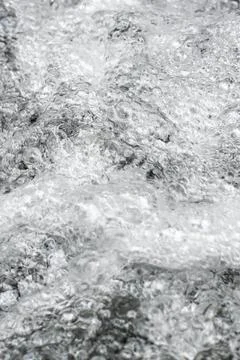 Close-Up of Water Bubbles Texture Stock Photos