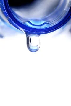 Close up of water drop Stock Photos