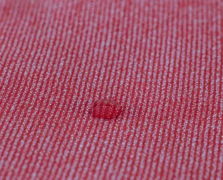 Close up water drop on wool Stock Photos