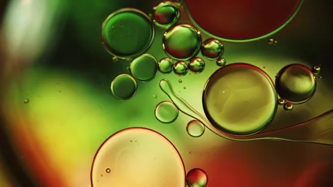 Close-up of water droplets on glass surface. Macro view of condensation forming  库存影片 340450266