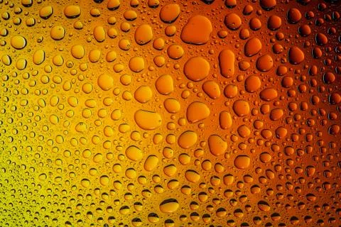 Close up of a water drops Foto stock