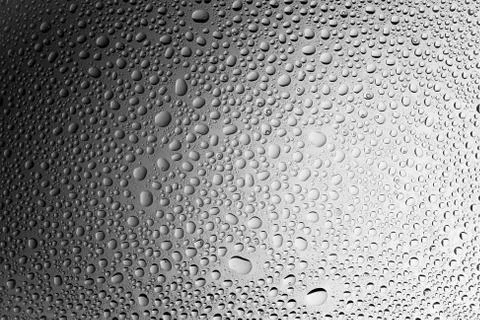 Close up of a water drops Stock Photos
