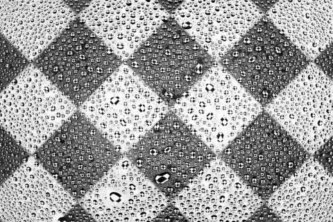 Close up of a water drops Stock Photos
