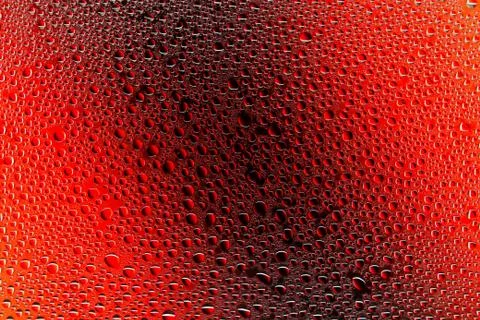 Close up of a water drops Foto stock